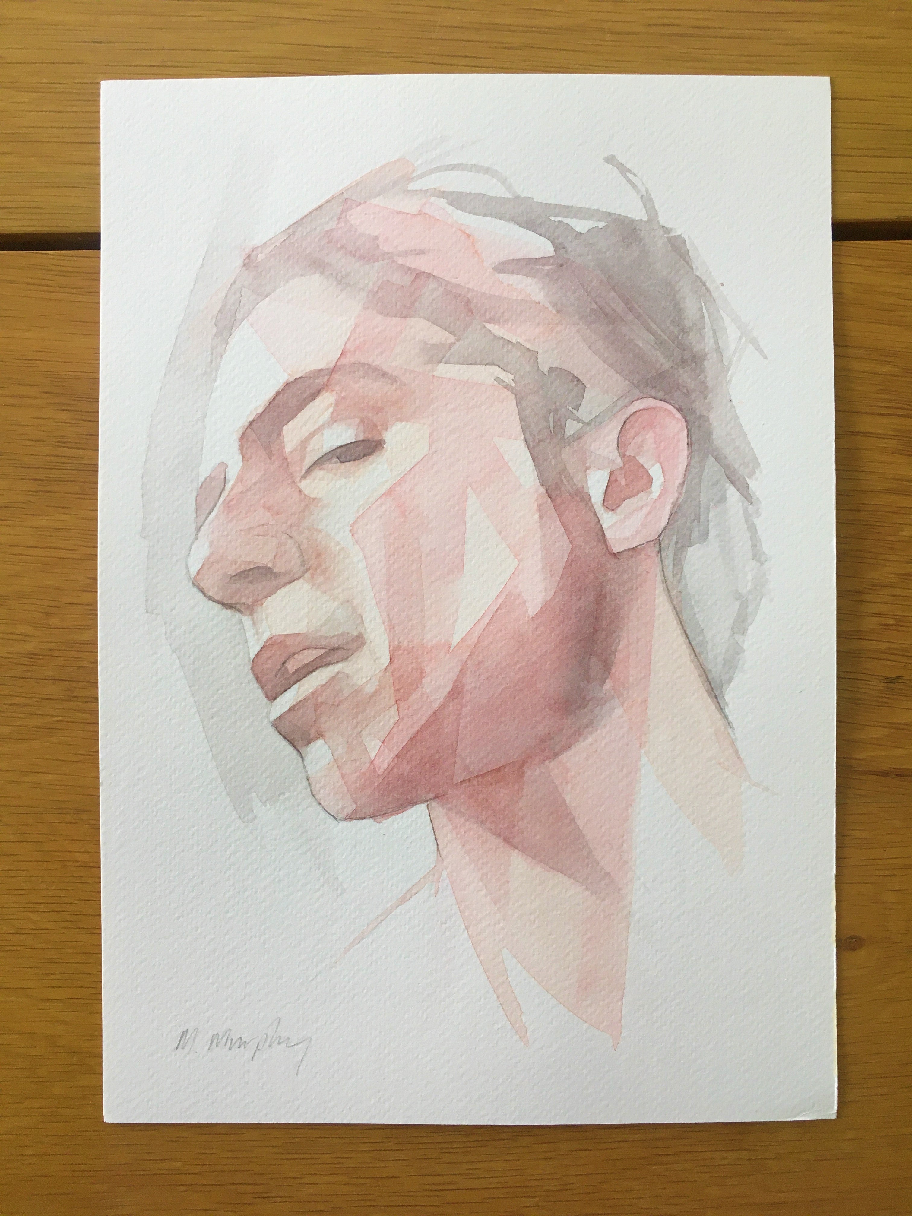 Watercolor Danni Painting