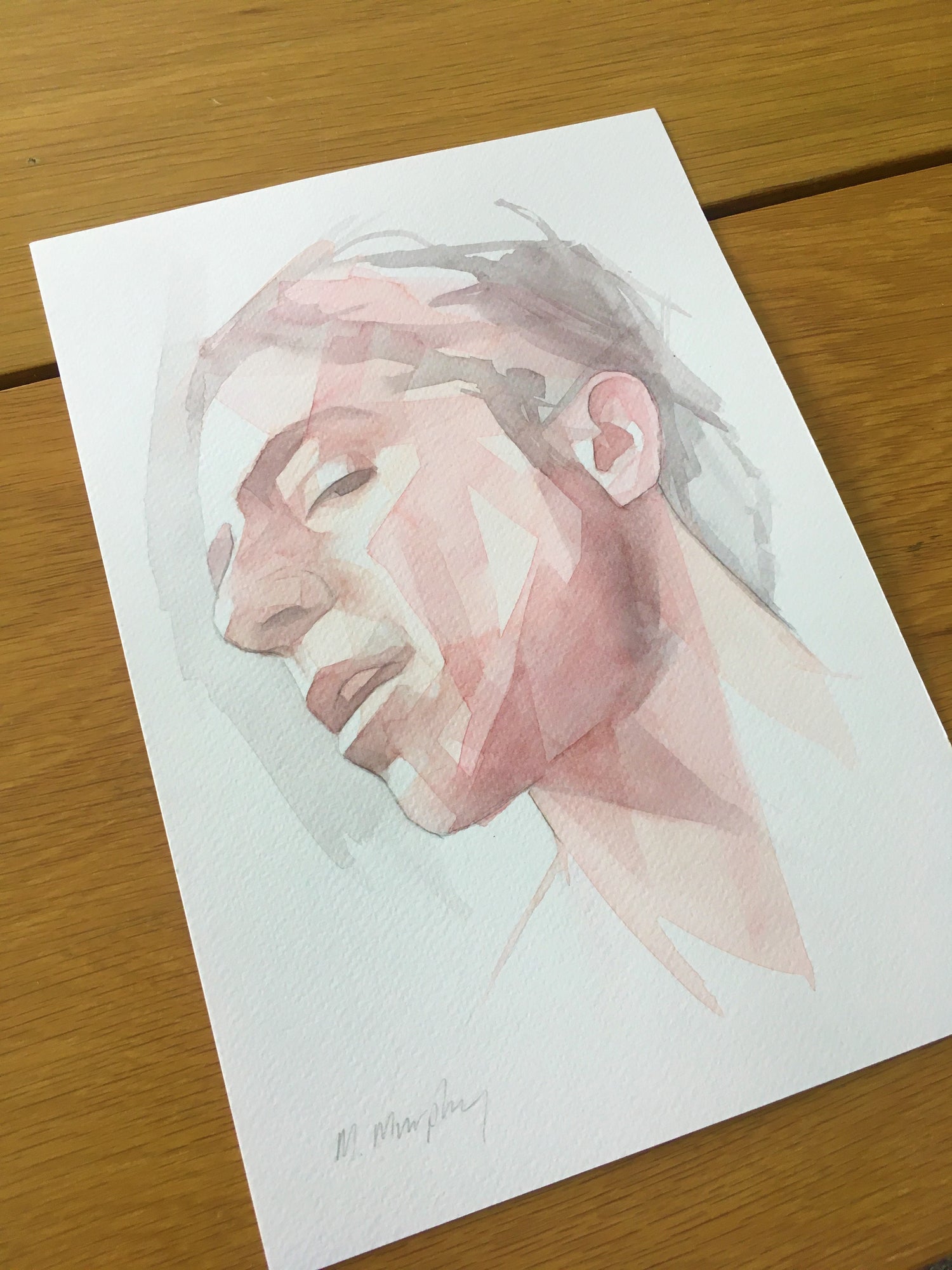 Watercolor Danni Painting