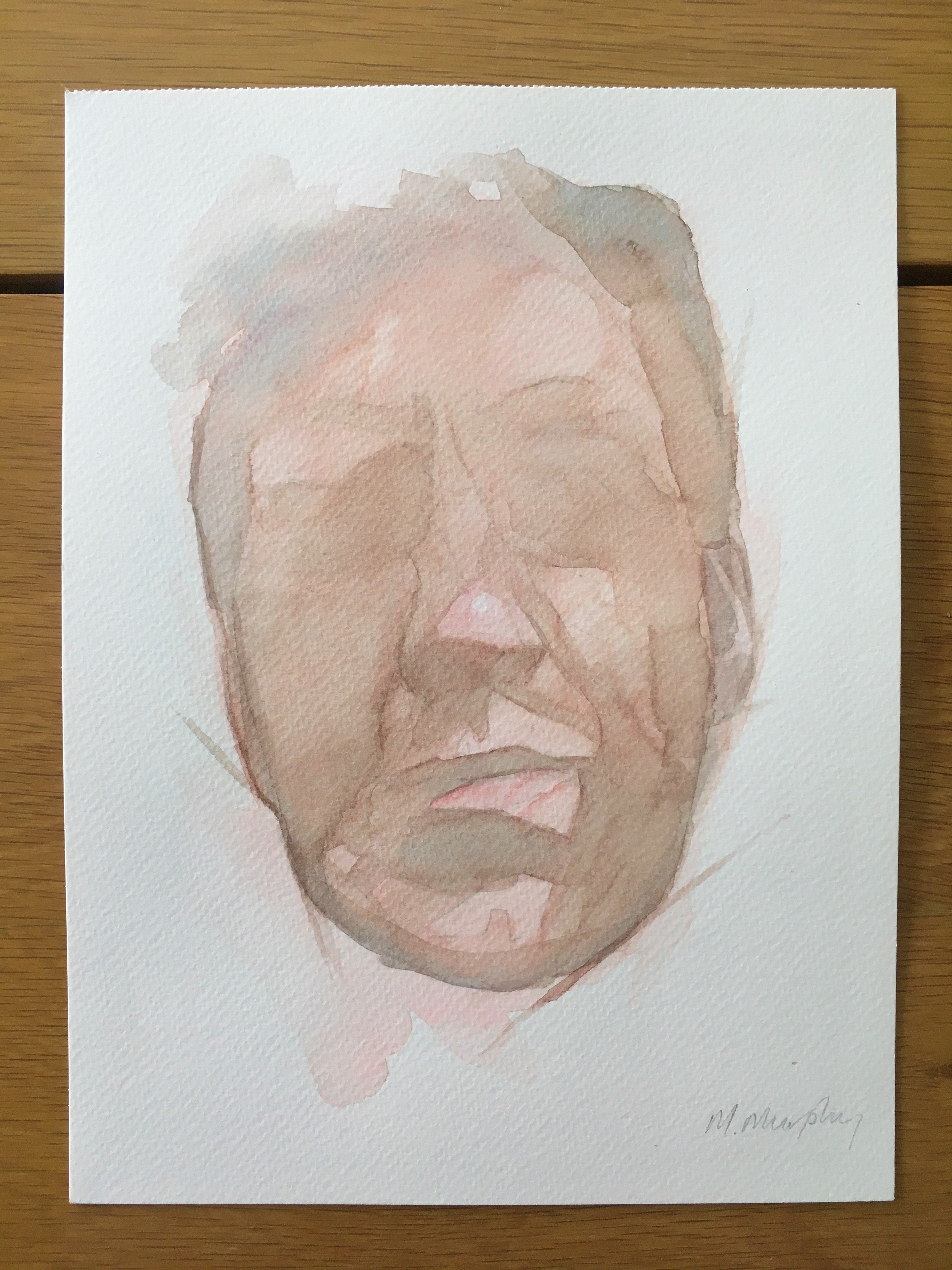 Abstract Portrait Geth Painting