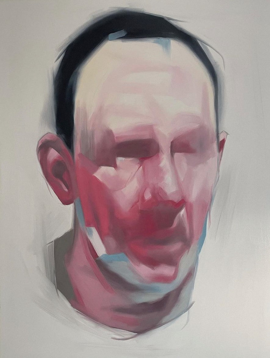Untitled - Original oil portrait painting