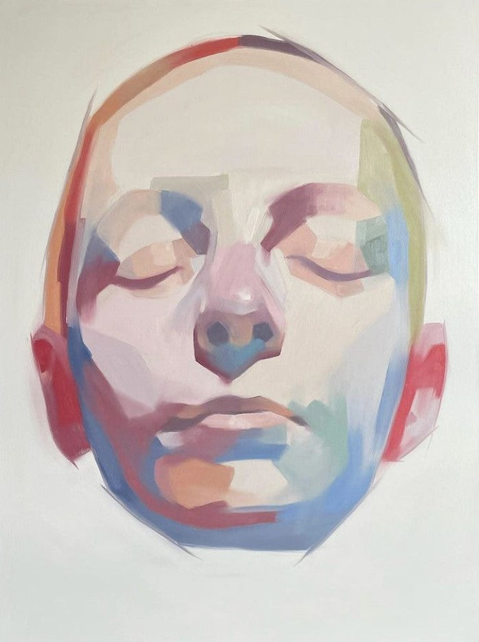 Untitled - Original oil portrait painting