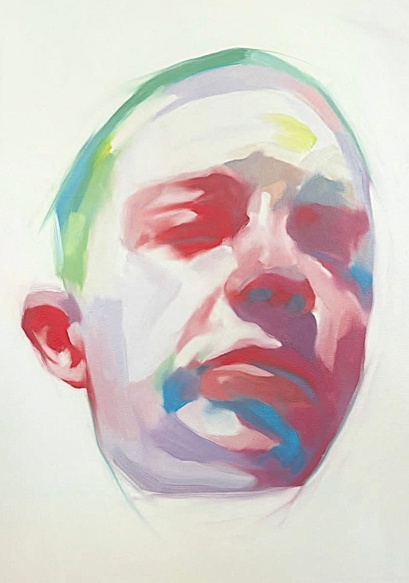 Online Video Course: Modern Colourful Acrylic Portraits
