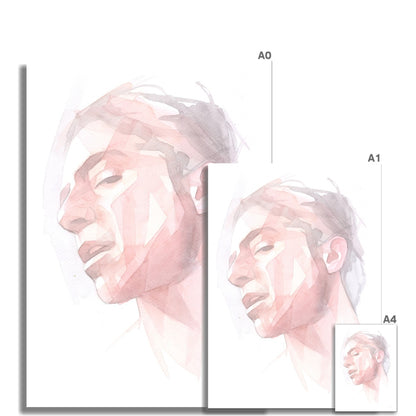 Abstract Watercolor Danni Portrait