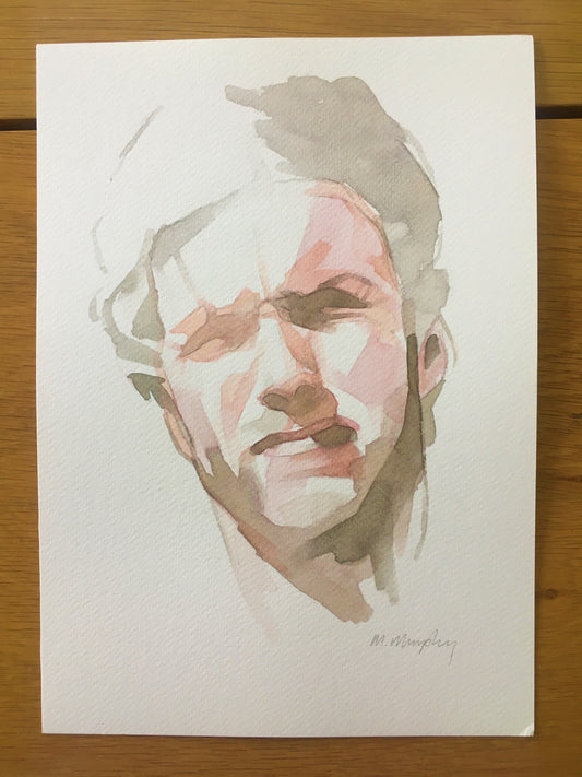 Abstract Clint Eastwood Painting