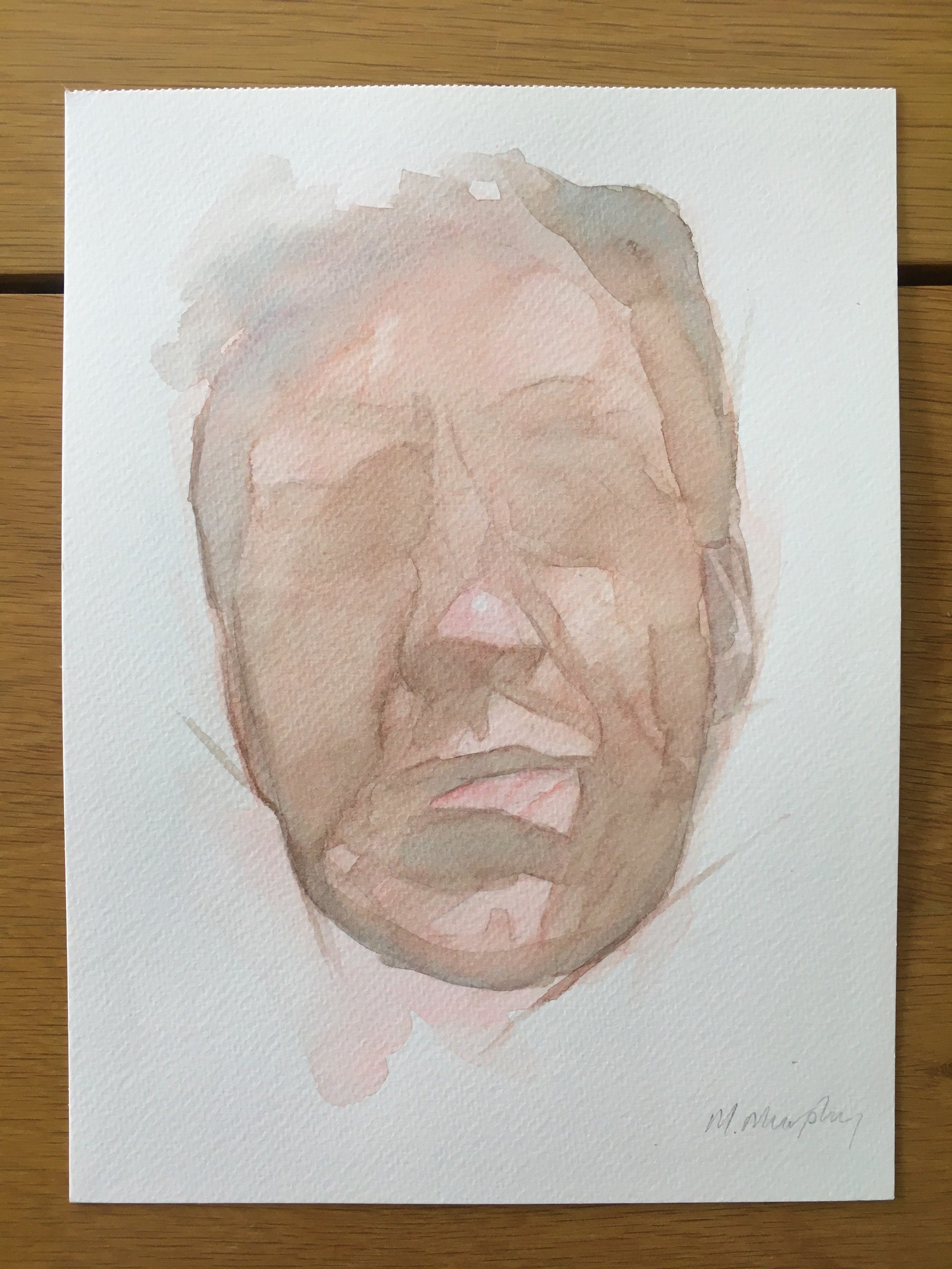 Abstract Portrait Geth Painting