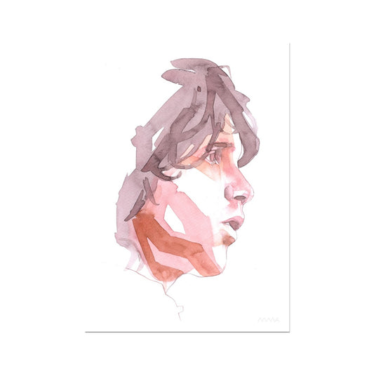 Abstract Jim Morrison Portrait 