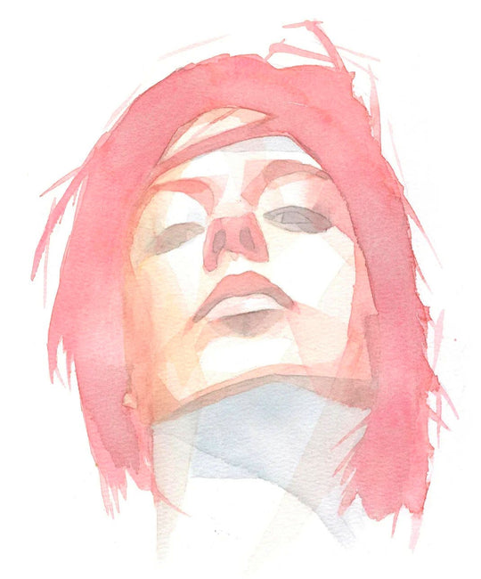 Vibrant portraits in watercolour