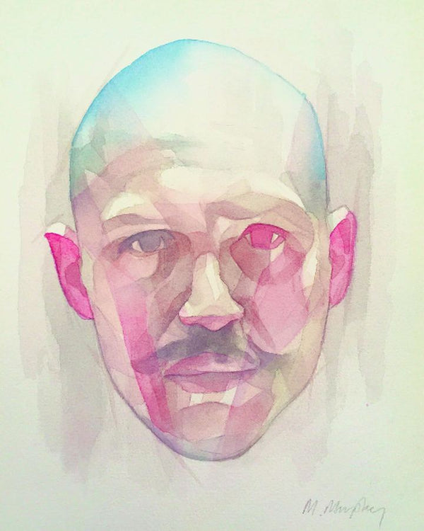 Portrait painting by Matt Murphy